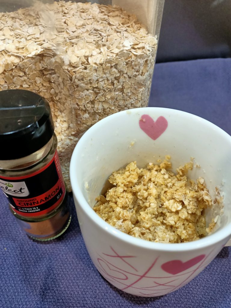 Anzac Mug Cake