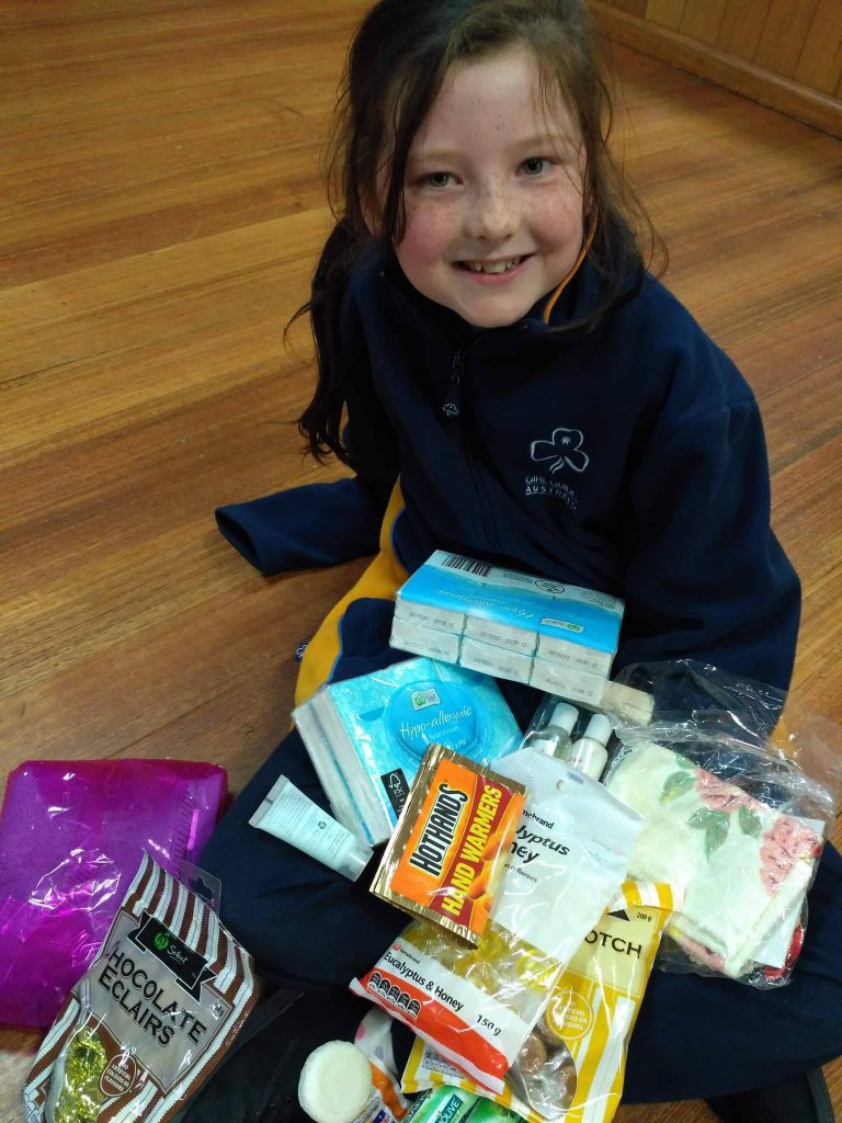Girl Guides Ballarat DonationItems Tegan