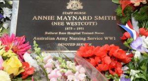 Plaque Annie Westcott