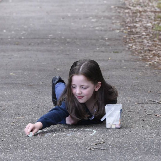 Girl Guides Ballarat Chalk Paintings