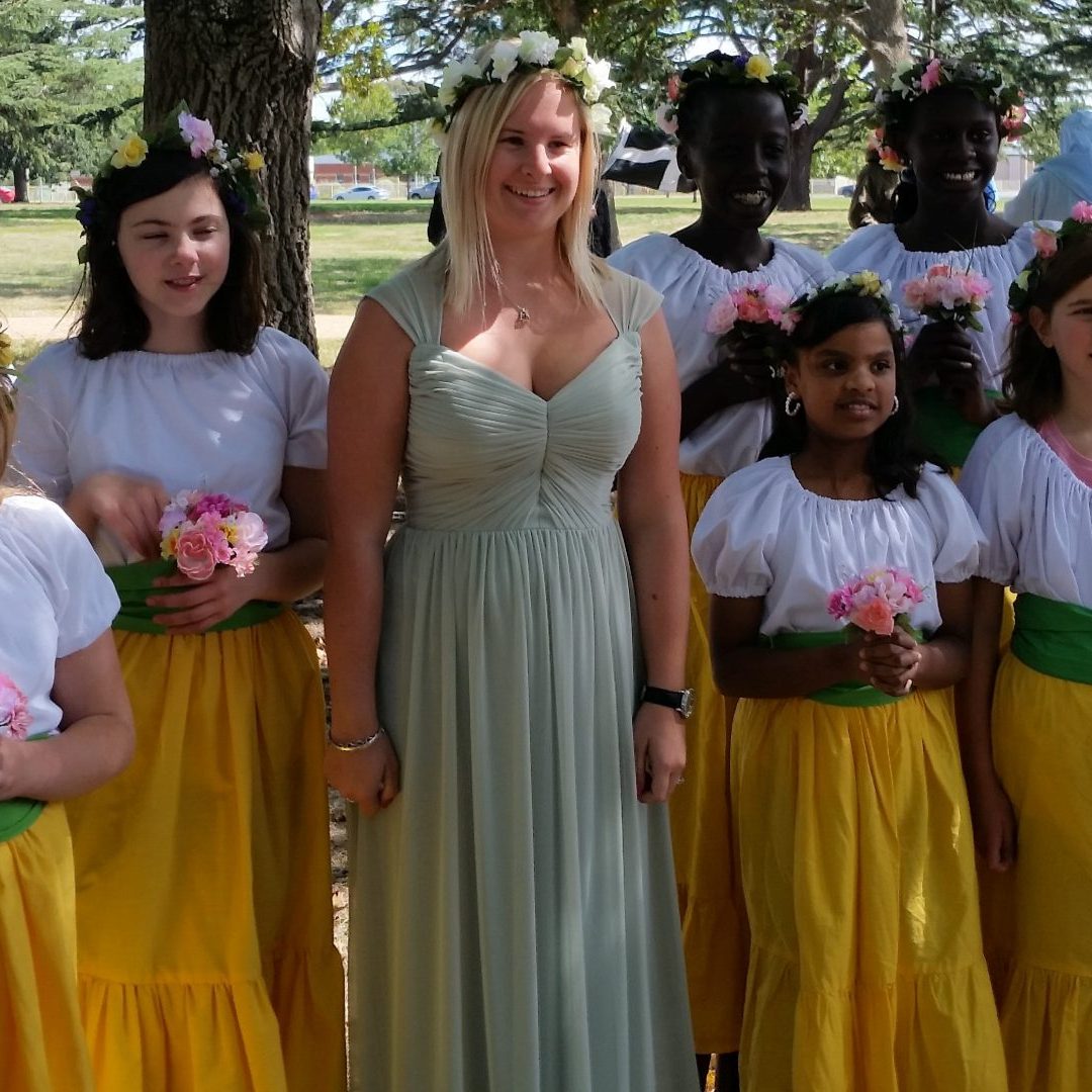 GirlGuidesBallarat 11th Flowergirls