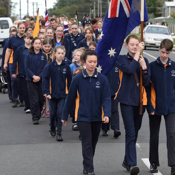 GirlGuidesBallarat AnzacDay SebastopolMarch