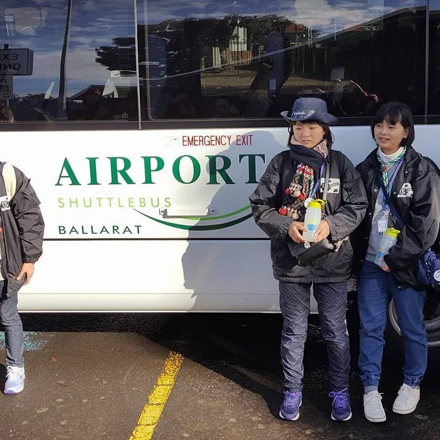 Girl Guides Ballarat Japan Bus