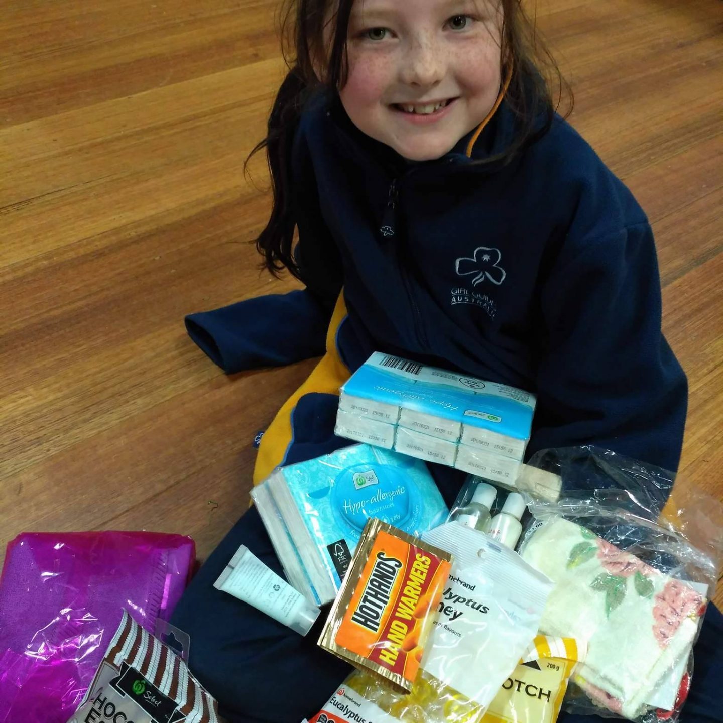 Girl Guides Ballarat DonationItems Tegan