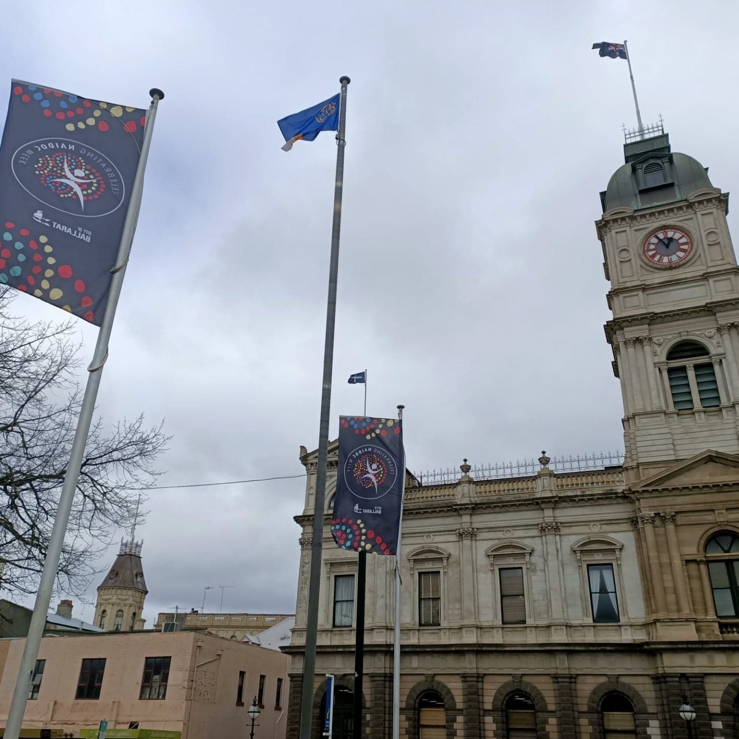 World Flag At Ballarat Town Hall (2)