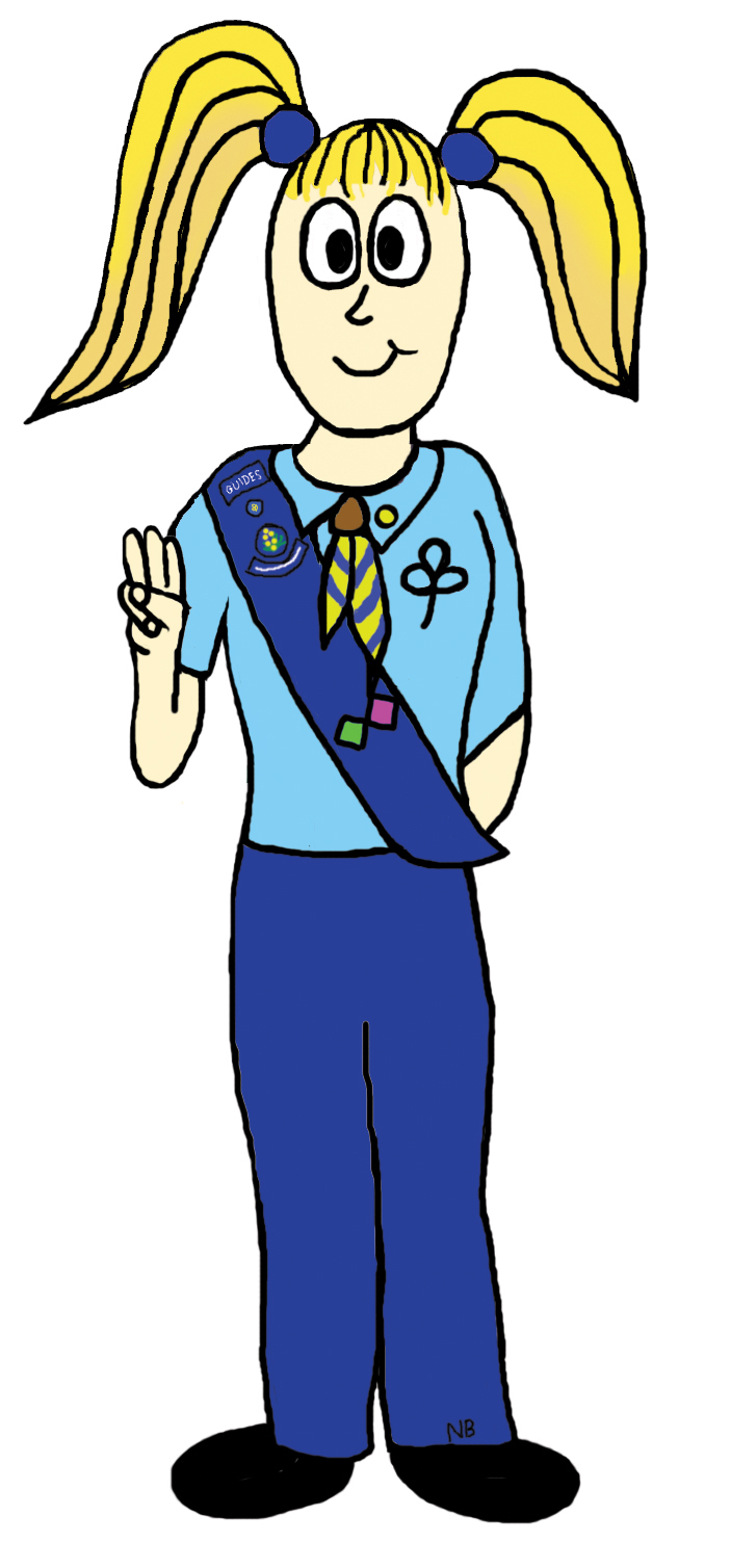 Guide In Uniform - Girl Guides Ballarat